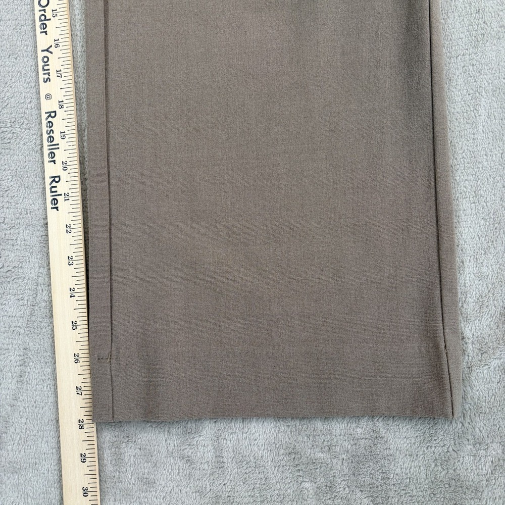 Abercrombie Fitch A&F Sloane Tailored Wide Leg Pants in Brown Women 29 - Picture 6 of 10